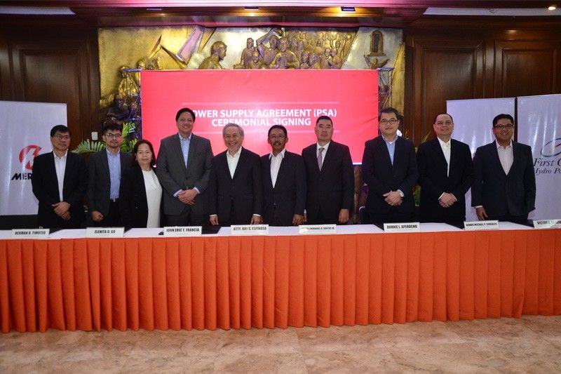 Meralco signs power supply agreements with partners for consumersâ�� gain