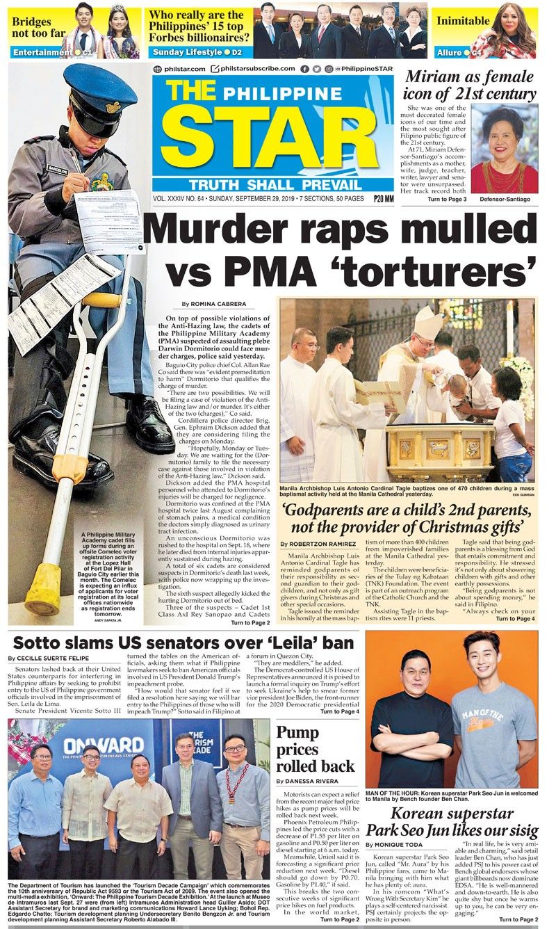 The STAR Cover (September 29, 2019)