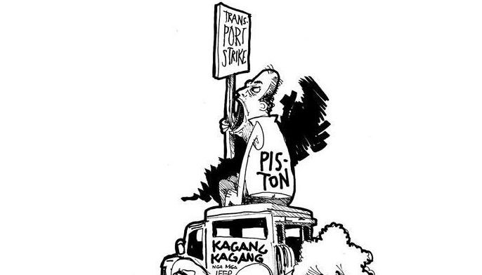 EDITORYAL - Transport  strike napud
