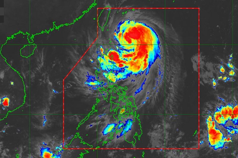 Severe tropical storm Onyok gains strength