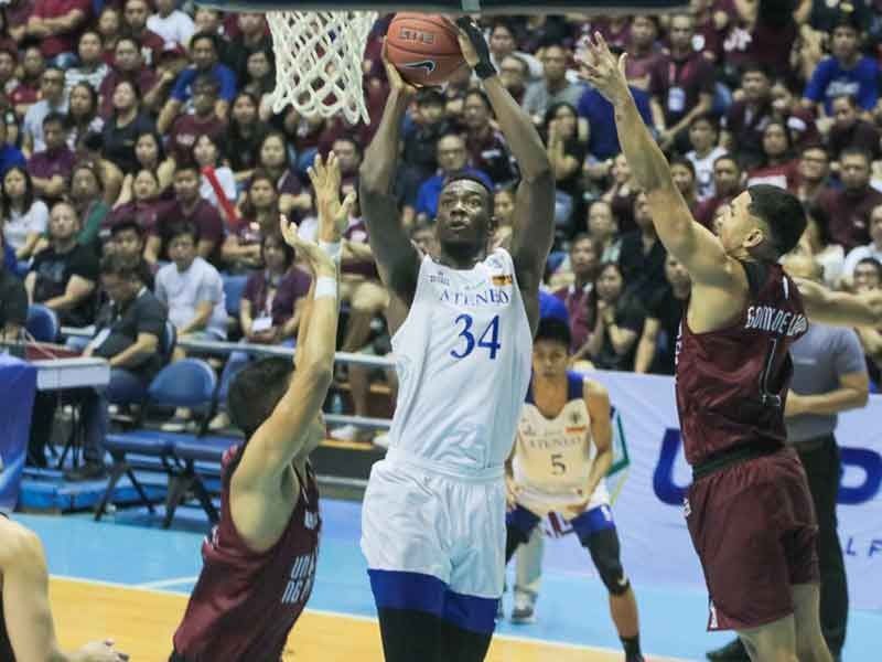 Ateneo's Angelo Kouame is one of the few foreign student-athletes in Philippine college basketball.