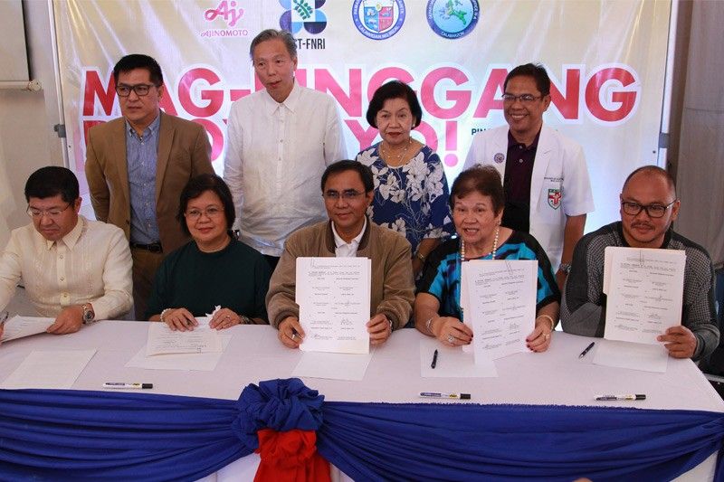 Ajinomoto program to educate Cainta on causes, effects of malnutrition