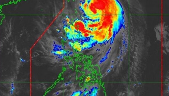 Onyok lumakas bago lumabas ng bansa