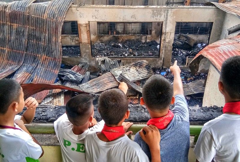 Fire hits school, homes in Lapu-Lapu