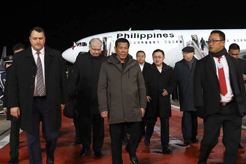 Mocha, 15 Cabinet execs join Duterte in Russia trip