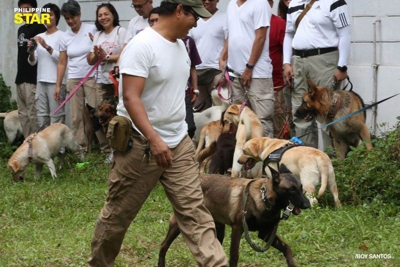 Labing unang K9 Dog kontra ASF gibansay sa PCG Central Visayas