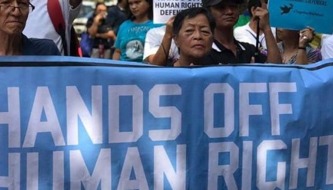 Dismissal of &lsquo;false and malicious&rsquo; Esperon perjury rap sought by rights groups