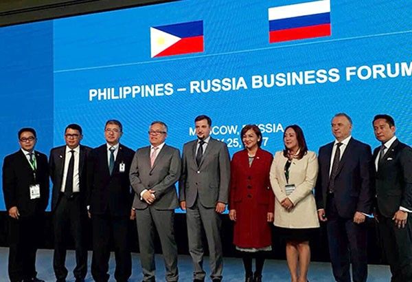 Philippines signs 10 business deals with Russia