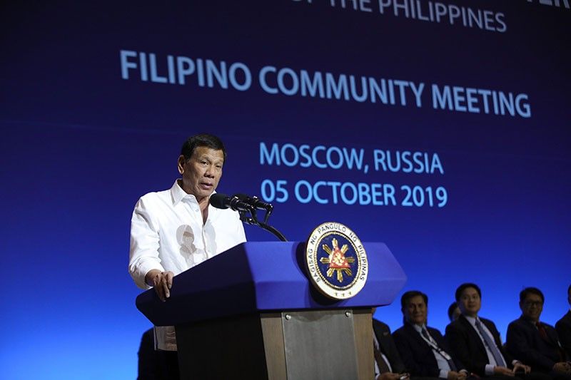 Duterte: Pinas hindi pa handa para makipag-giyera sa China