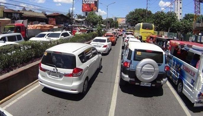 Uwan nimugna og trapik sud sa usa ka oras sa  Talisay