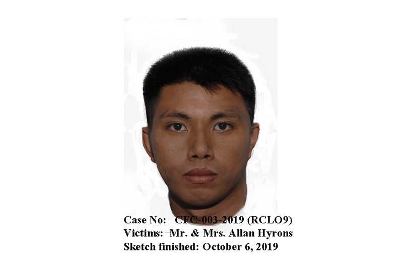 Police release sketch of gunman in Zamboanga del Sur resort owners' abduction