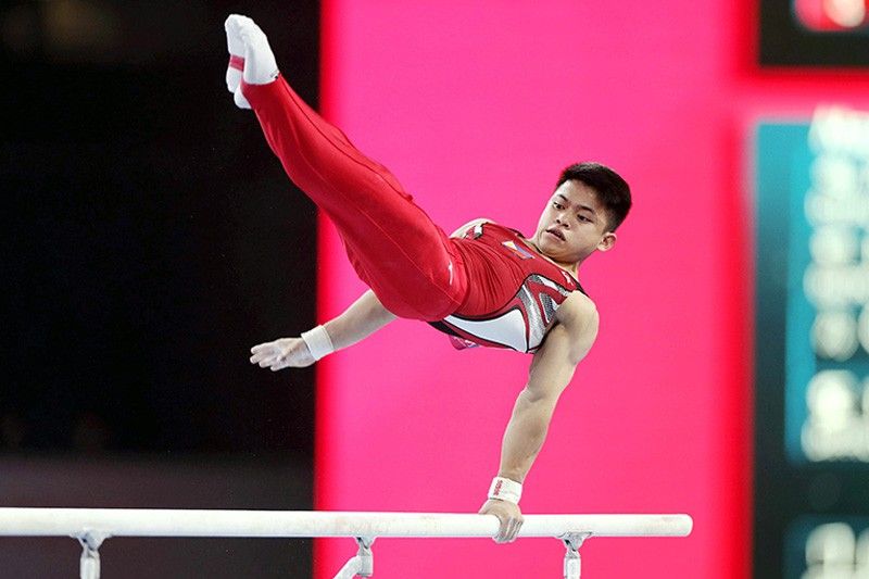 Local favorite Carlos Yulo strikes gold in SEA Games artistic gymnastics