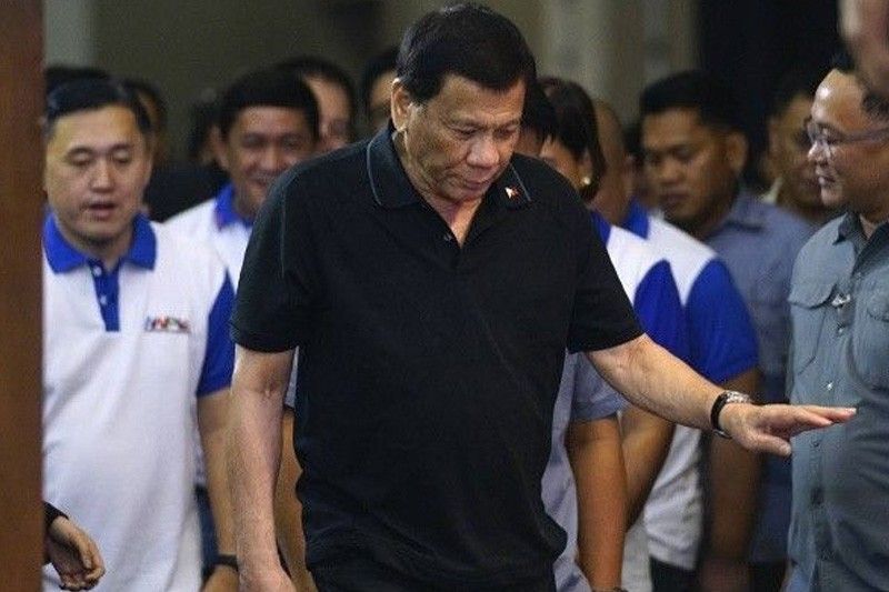 Duterte healthy enough for job â�� Duque