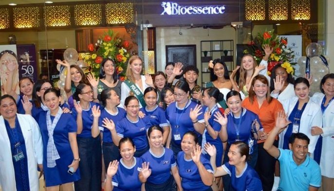 2019 Miss Earth candidates at Bioessence