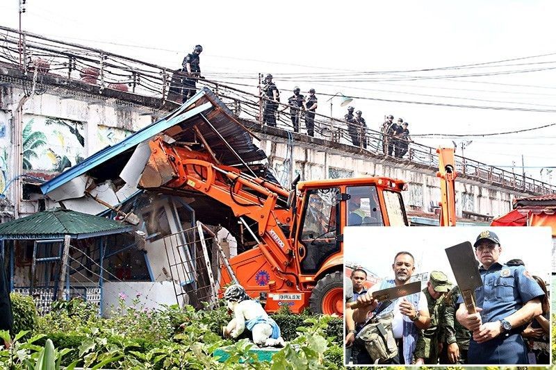 Explosion rocks Bilibid as demolition of illegal structures continues