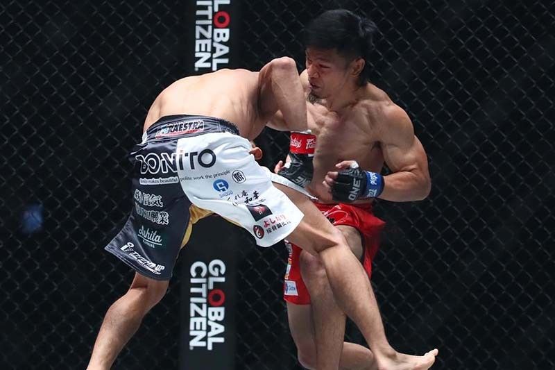 Adiwang makes rousing ONE Championship debut vs Senzo Ikeda