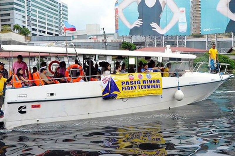 Pasig River ferry system giit palakasin