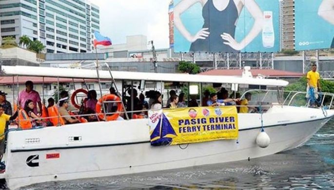 Pasig River ferry system giit palakasin