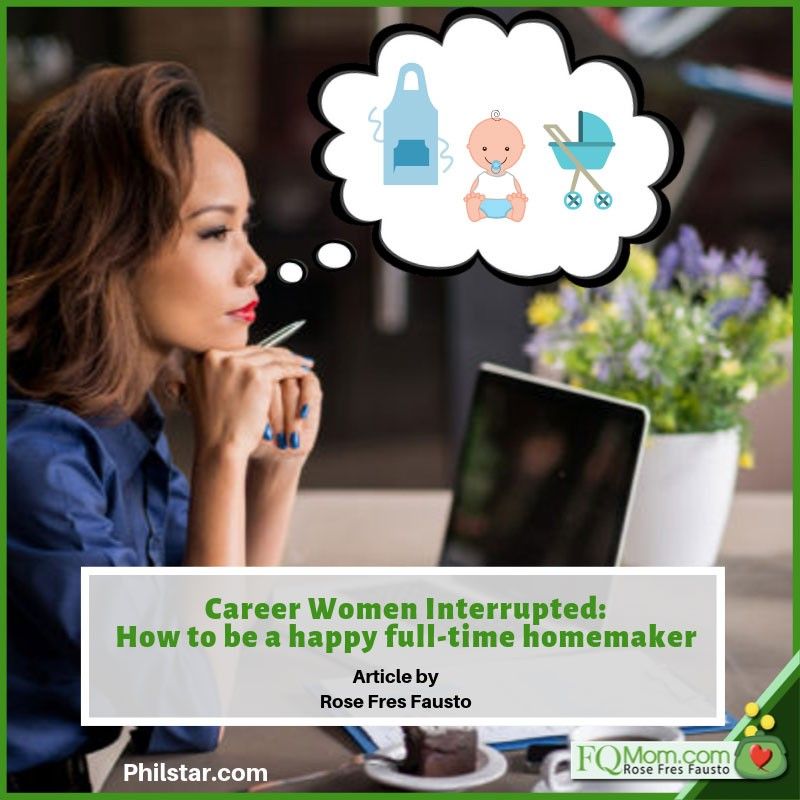 Career Women Interrupted: How to be a happy full-time homemaker