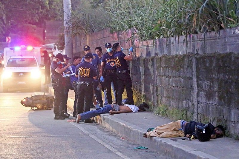 4 suspected robbers slain in Quezon City shootout