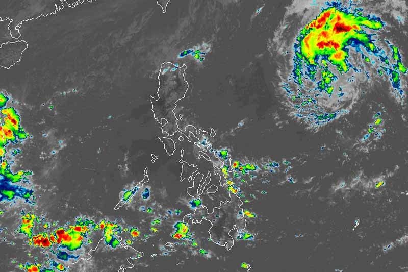 LPA east of Philippines becomes Tropical Depression Perla