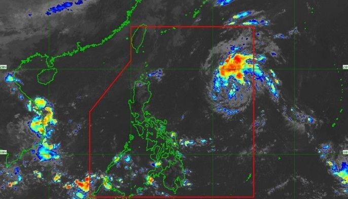 LPA silangan ng Aurora lumakas, naging bagyong 'Perla'