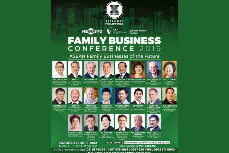 Philippines hosts first ASEAN-family business confab