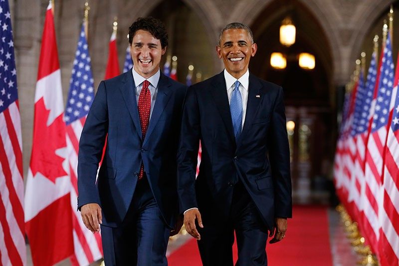 Obama urges Canadians to back Trudeau for another term