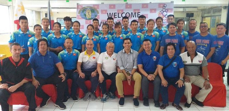 FOR SEA GAMES:Vietnamese arnisadors train in Cebu