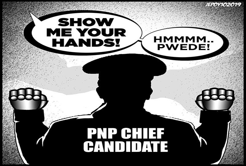 EDITORYAL - Idaan sa â��butas ng karayomâ��ang iuupong PNP chief
