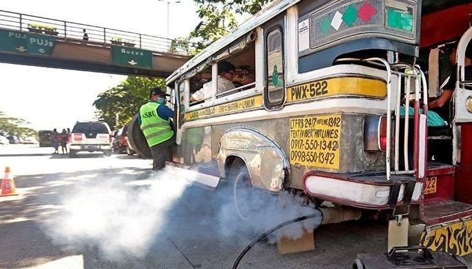 Anti-smoke belching pahugtan