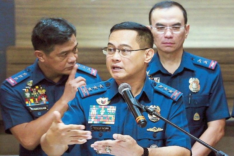 PNP chief welcomes chance for due process
