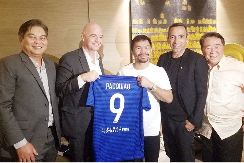FIFA chief sees bright future for Philippines football
