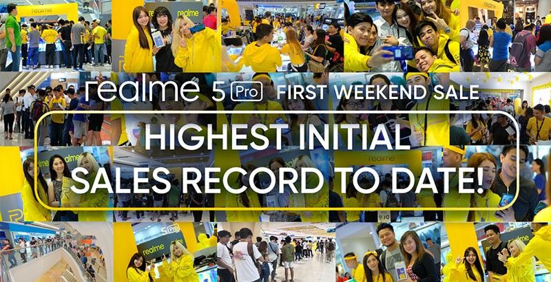 Realme 5 Pro makes company record for biggest introductory offline sale