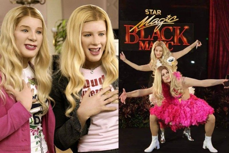 Liza Soberano, Enrique Gil got Hollywood actor's nod for 'White Chicks' costume at Black Magic party