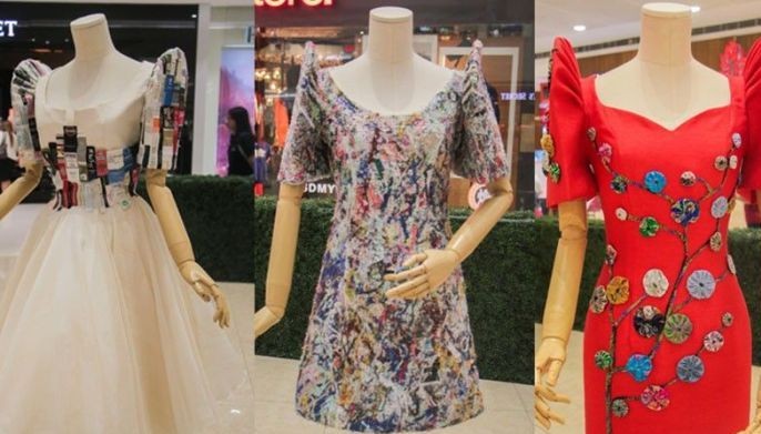 WATCH: Filipiniana outfits made from upcycled materials