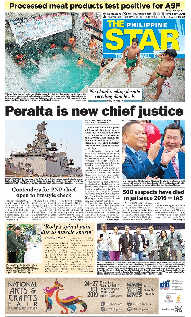 The STAR Cover (October 24, 2019)