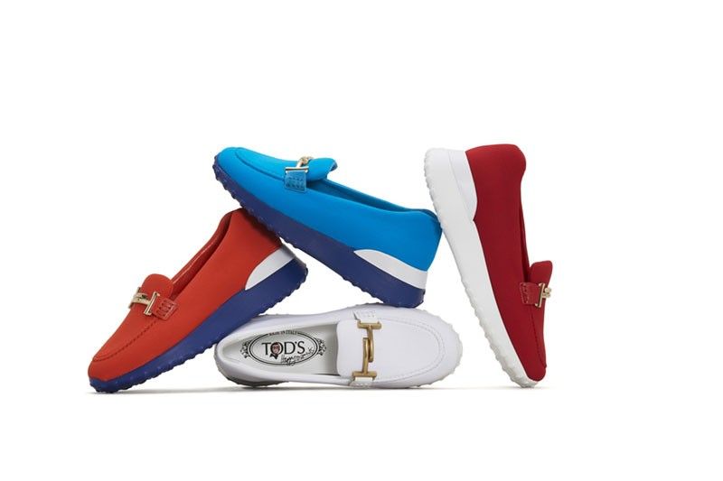 Alber Elbaz's 'happy moments' with Tod's: Sneaker soles, neoprene & logomania