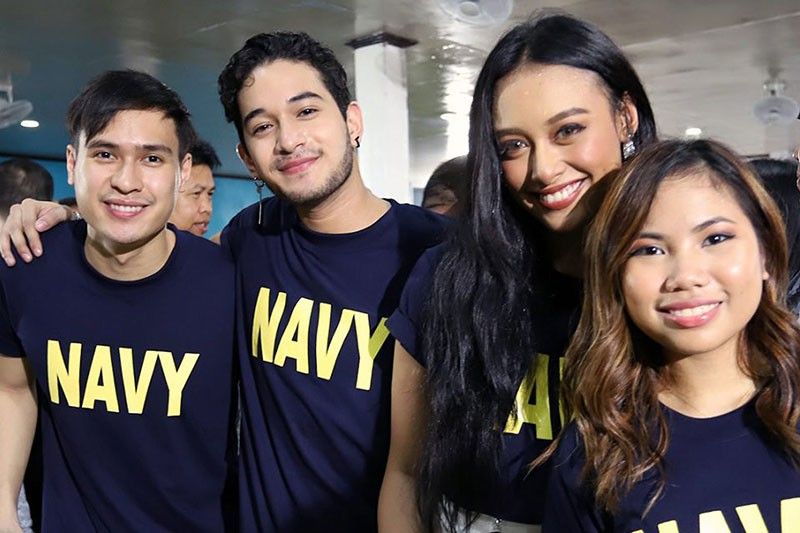 Kapamilya shows love to our sailors & marines