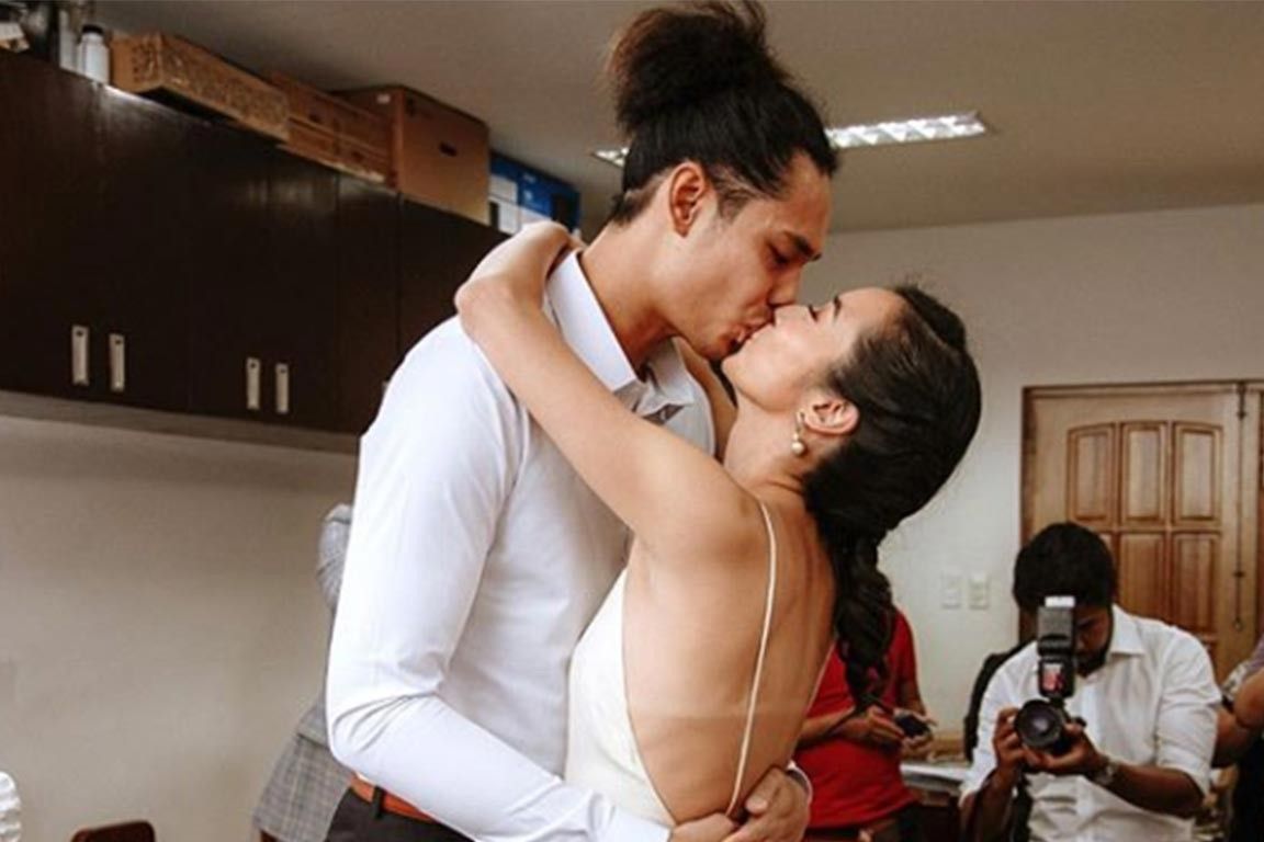 Japeth Aguilar marries long-time girlfriend in civil ceremony