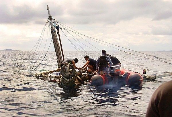 4 fishermen rescued off Cebu