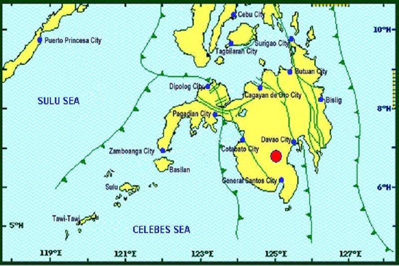 Magnitude 6.6 na lindol tumama sa Mindanao
