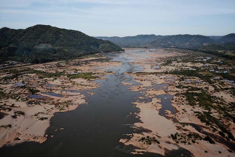 Mekong shrivels as drought, dam strangle Southeast Asia's largest river