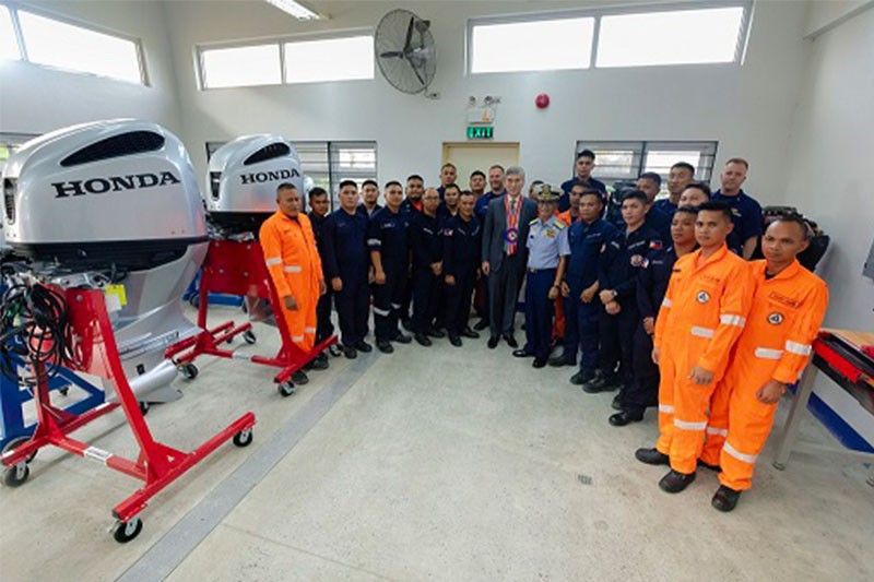Coast Guard personnel undergo training in US-funded facility