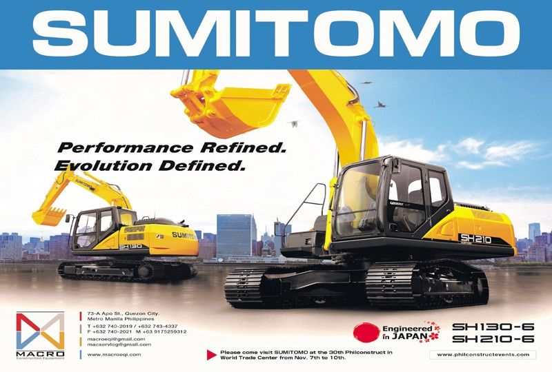 Sumitomo joins 30th Philconstruct Expo