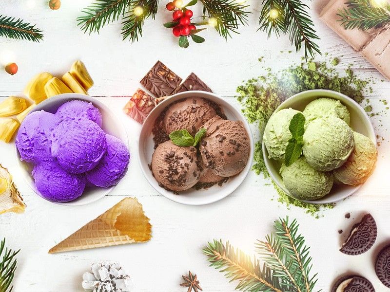 From matcha to ube: 5 popular sweets now in holiday ice creams