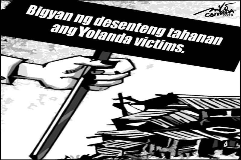 EDITORYAL - Problema sa pabahay ng Yolanda victims