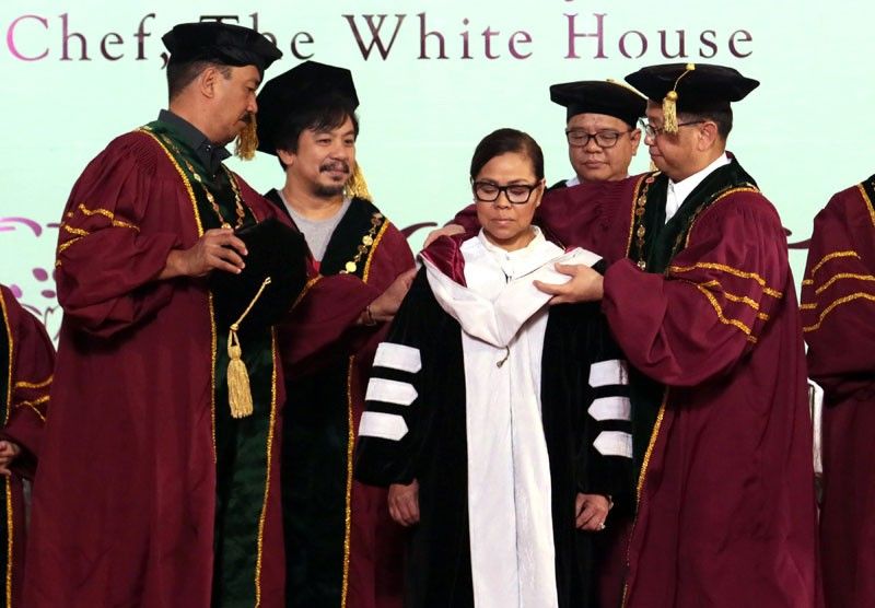 White House chef honored by UP