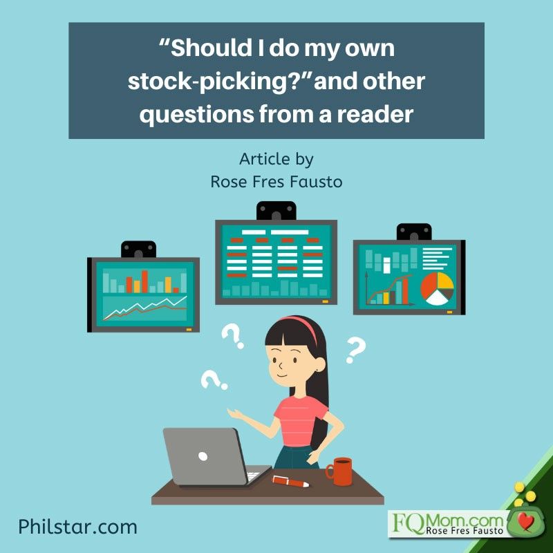 âShould I do my own stock-picking?â and other questions from a reader