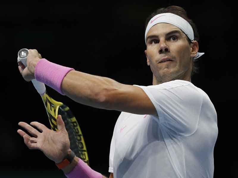 Nadal loses ATP Finals opener to Zverev as Tsitsipas triumphs